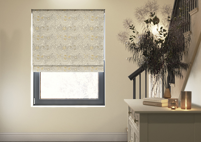 William Morris At Home Larkspur, Flint - Roman Blind - Image 3